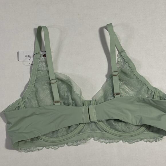 Skarlett Blue Women 38C Bra Intimates Feminine Romantic Underwire Balconette - Picture 4 of 9